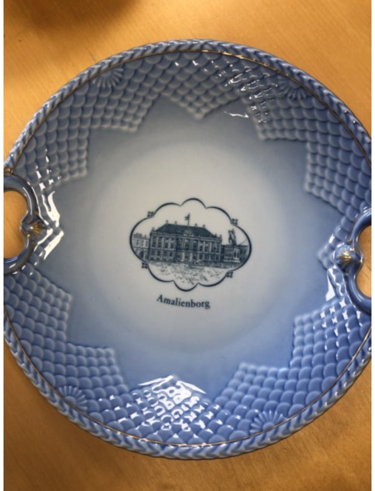 B&G Mågestel m. monogram